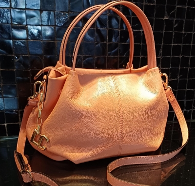 Bolsa de couro Média Saco 
