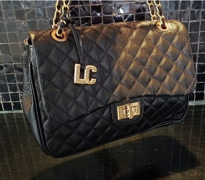 Bolsa de Couro Matelassê G