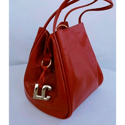 Bolsa de Couro Mini Saco Malaguetta