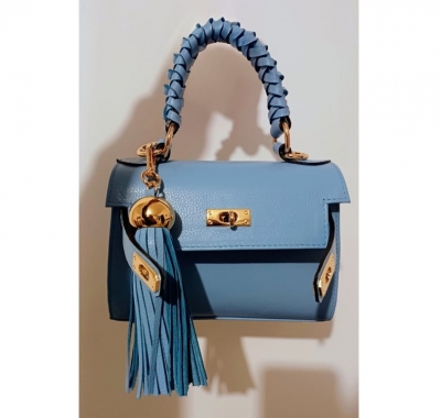 BOLSA MINI LISA ALÇA TRANÇADA