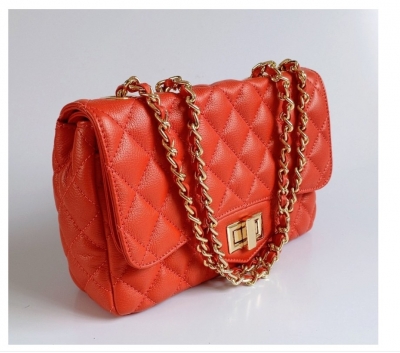 Bolsa de Couro Matelassê Luxo LC