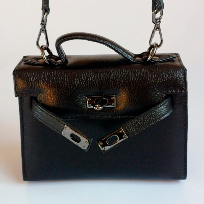 Bolsa de Couro Mini Black
